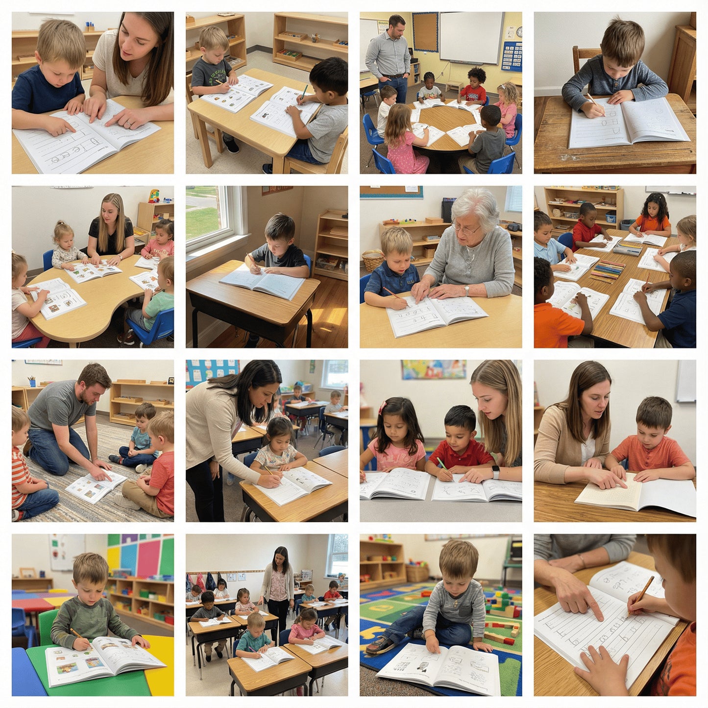 Trace Workbook™ -  Six Handwriting Books