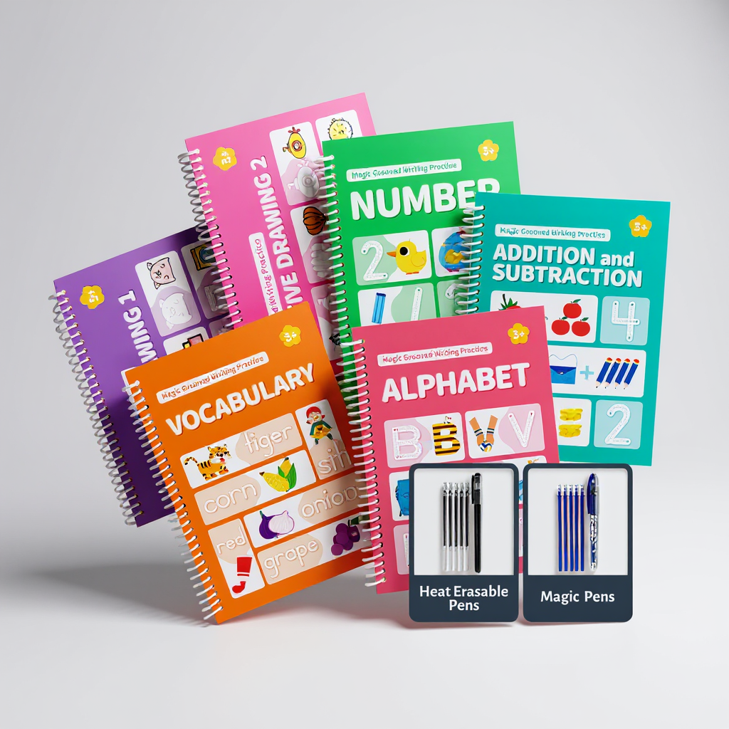 Trace Workbook™ -  6 Handwriting Books