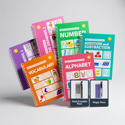 Trace Workbook™ -  6 Handwriting Books